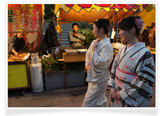 八坂神社の縁日