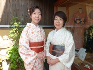 家族旅行で京都にお越しのゆきさん母娘