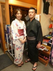 東京からお越しのけいすけさんご夫妻