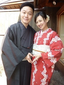 台湾台北からハネムーンでお越しのARTHURさん夫婦